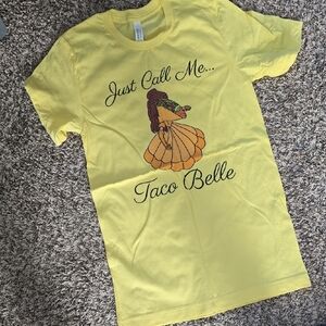 Bella Canvas Yellow Taco Belle Women's Tee